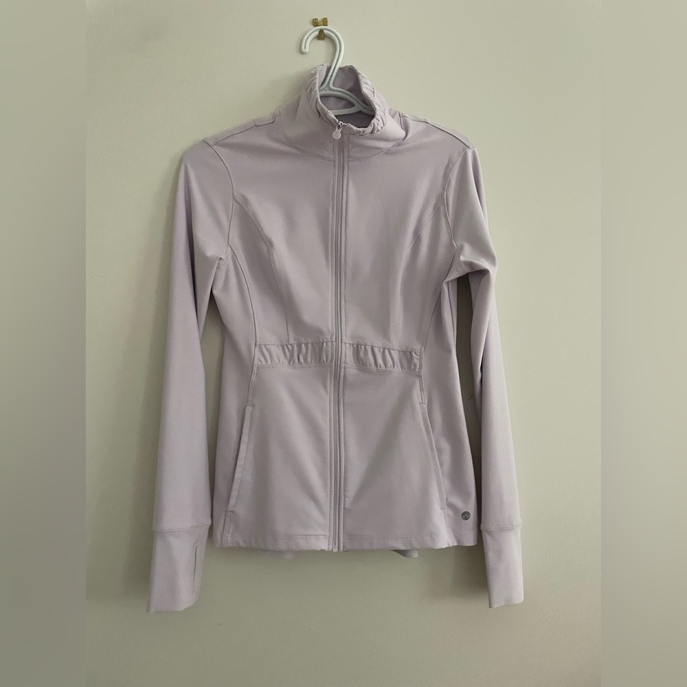Lilac athletic jacket